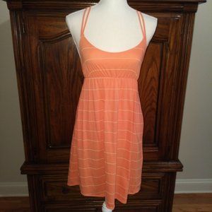 O’Neill Orange Knit Tank Beach Dress